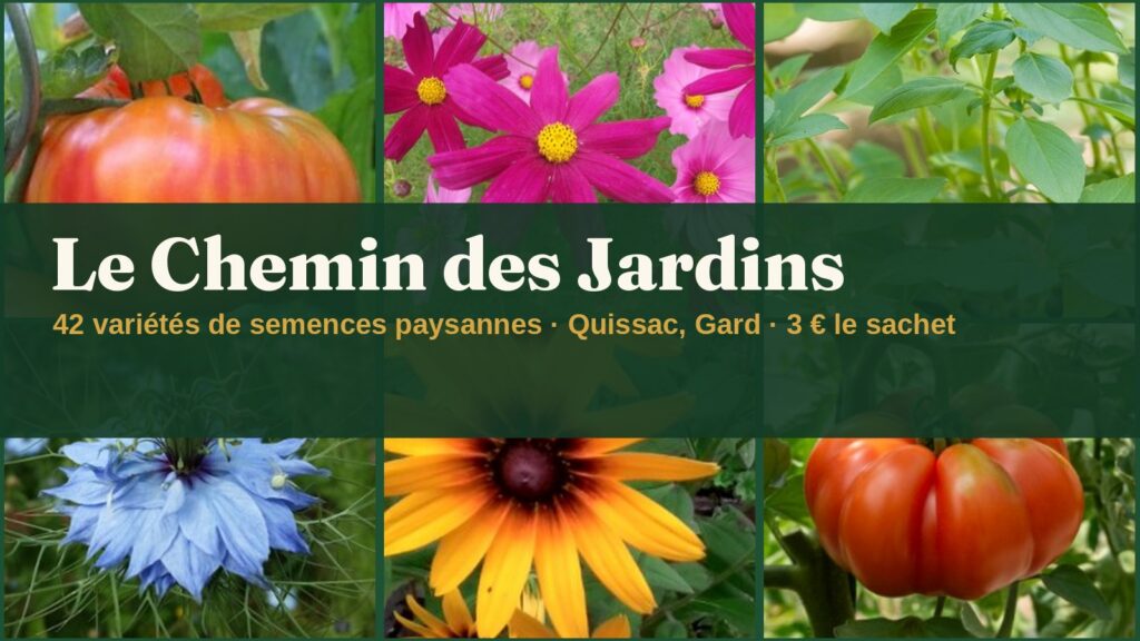 Le Chemin des Jardins — semences paysannes, du Gard à votre potager
